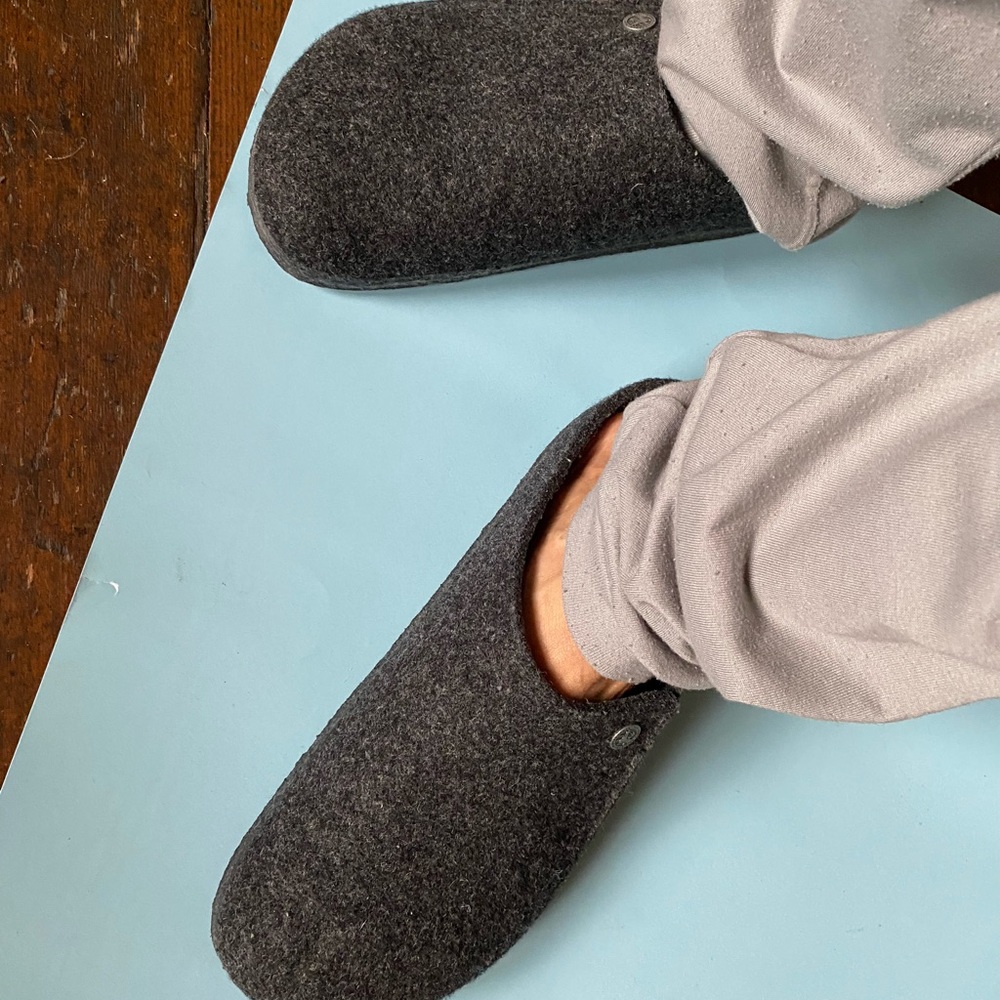 Birkenstock Rivet  wool NWOT